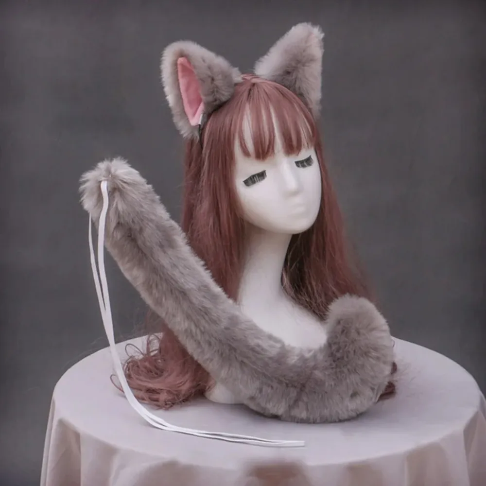 Plush Set - Fox (monochrome)