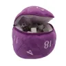 Plush D20 Dice Bag