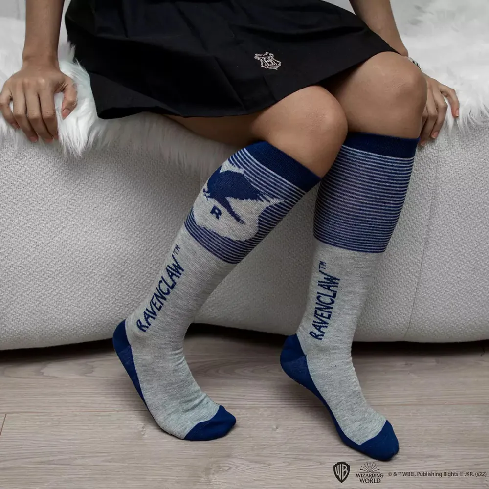 Harry Potter Kniestrümpfe - Ravenclaw (3 Paar)