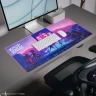KPop Demon Hunters Mouse and Keyboard Pad - Huntr/x