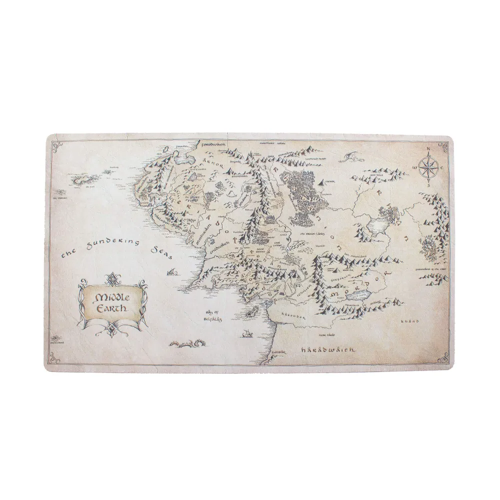Podložka pod myš a klávesnicu Pán prsteňov - Mapa Tretieho veku