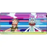 Podložka pod myš a klávesnici Rick & Morty - Glitched