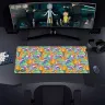 Podložka pod myš a klávesnici Rick & Morty - Monster Jam