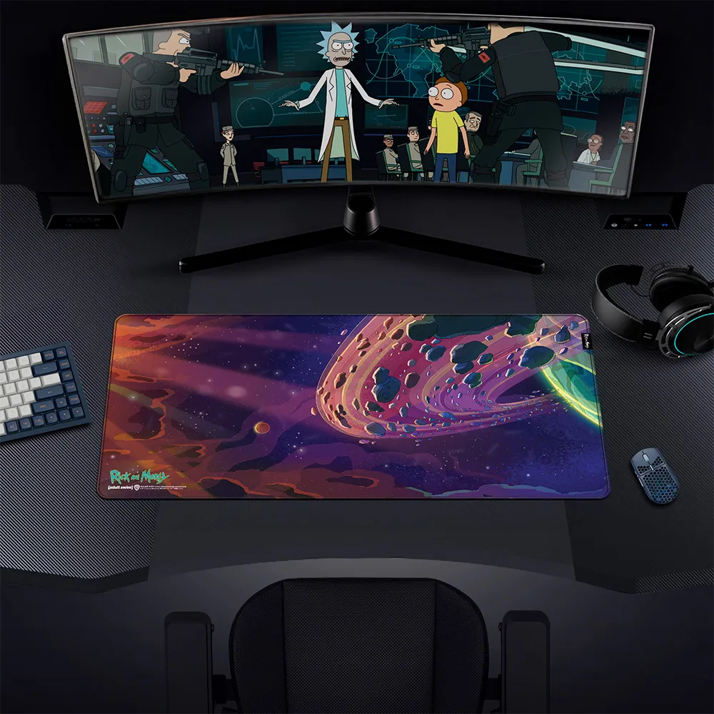 Podložka pod myš a klávesnici Rick & Morty - Outer Space
