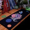Rick & Morty Maus- und Tastaturunterlage + Untersetzer