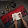 Stranger Things Maus- und Tastaturunterlage - Upside Down