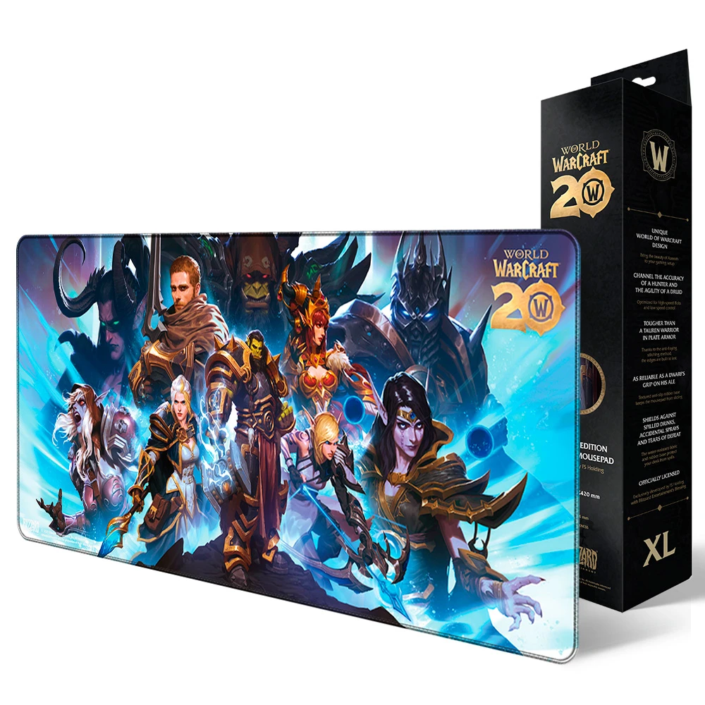 Maus- und Tastaturunterlage World Of Warcraft - 20th Anniversary