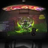 World of Warcraft Maus- und Tastaturunterlage - Illidan