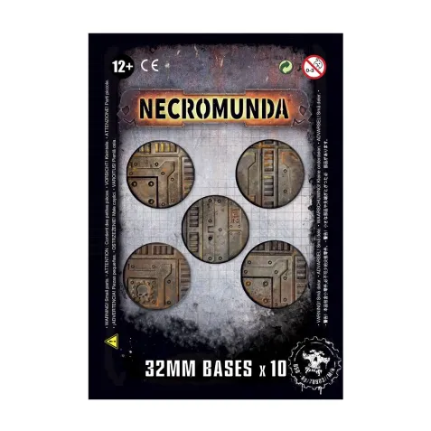 Necromunda Bases: 32mm (10 pcs)