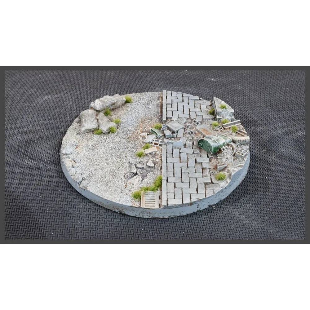 Podstavec Urban Warfare, kulatý, 100mm (nabarvený, 1 ks)