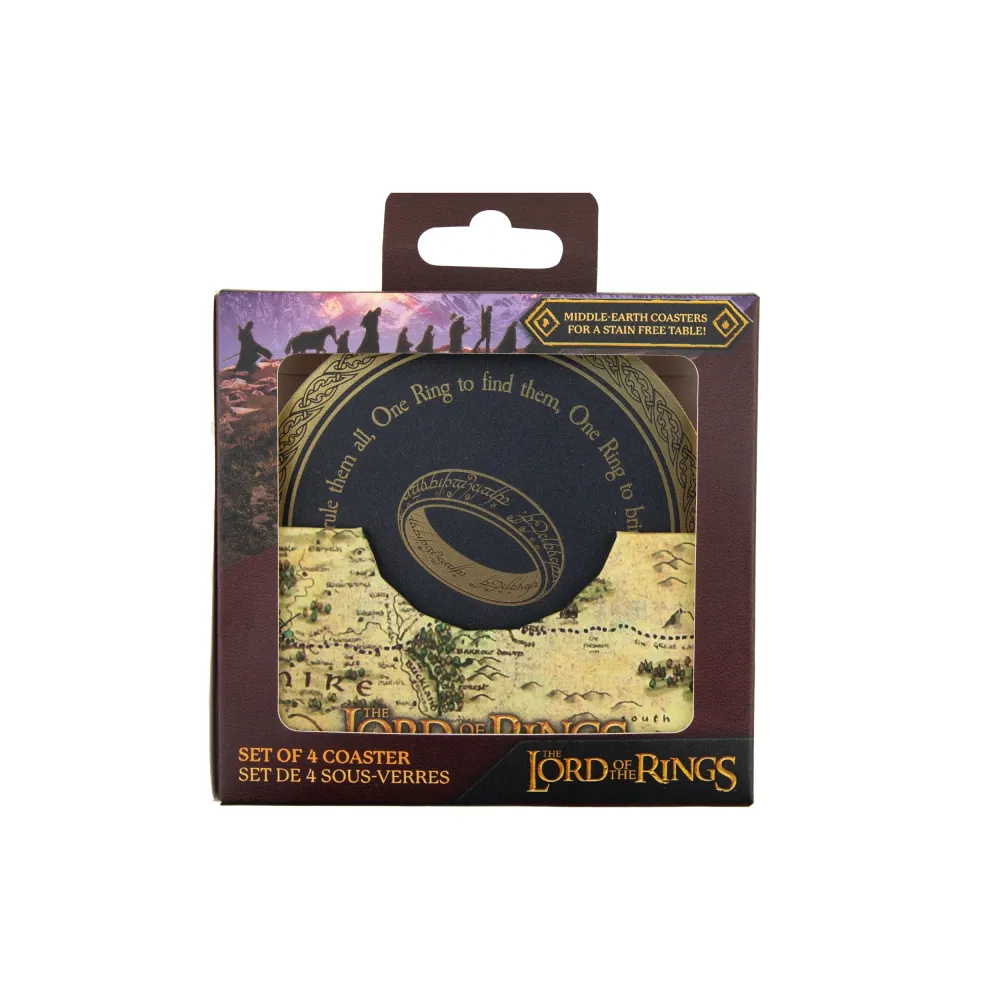 Der Herr der Ringe Untersetzer (4 Stk.)