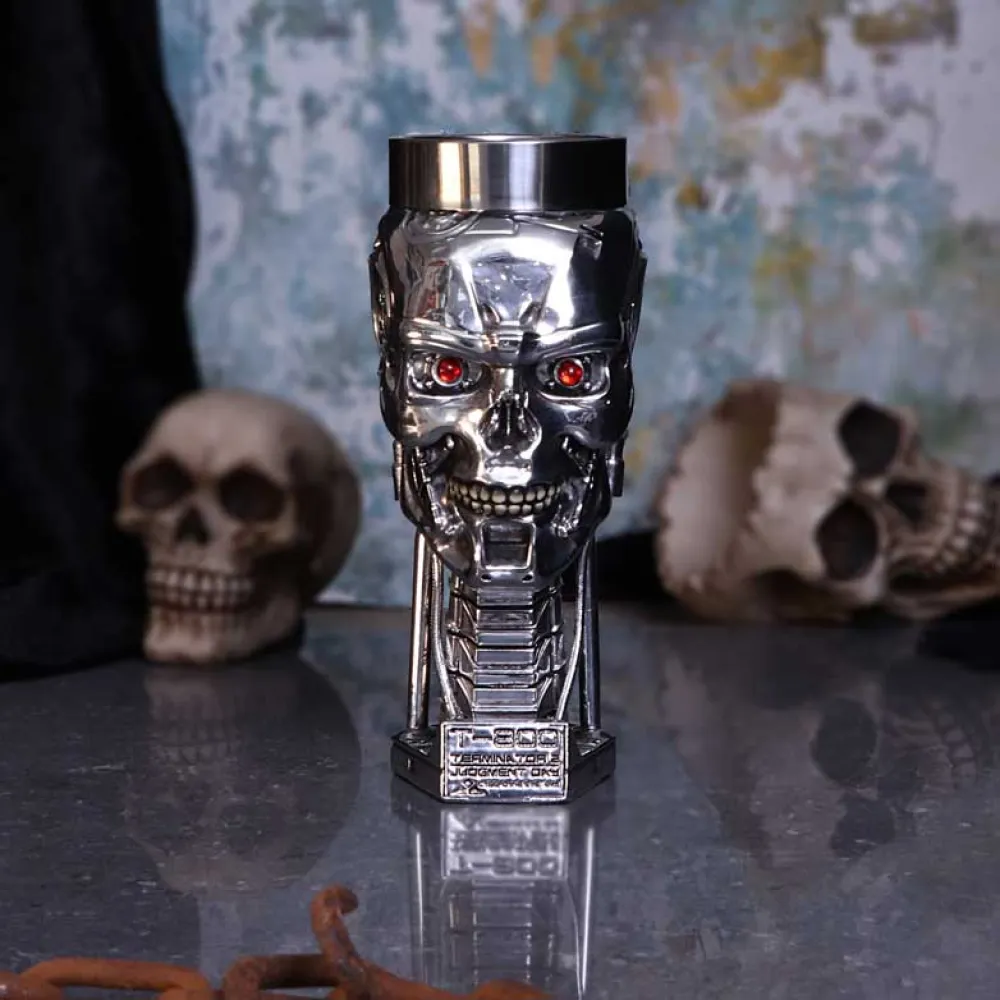 Terminator 2 Kelch - T-800 Kopf
