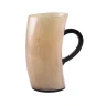 Horn cup with handle