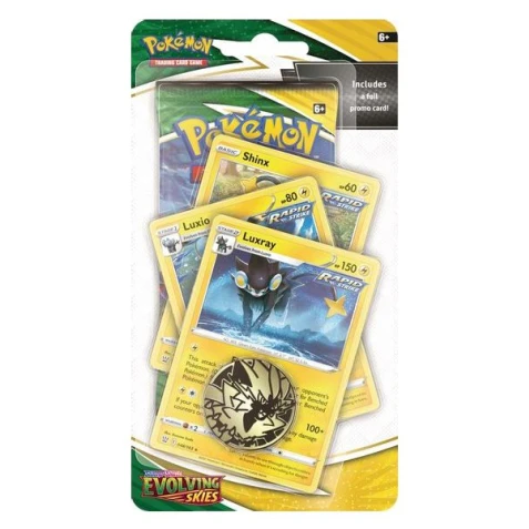 Pokémon TCG: Evolving Skies Premium Checklane Blister - Luxray