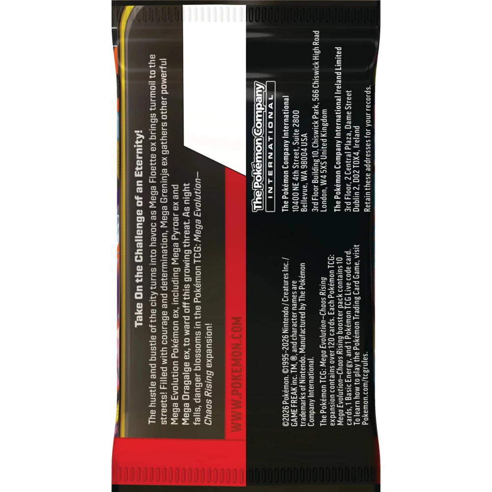 Pokémon TCG: Mega Evolution - Chaos Rising Booster