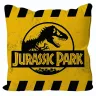 Jurassic Park Cushion - Logo, yellow
