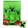 Minecraft Pillow Blanket - Creeper