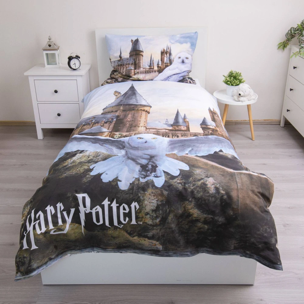 Povlečení Harry Potter - Hedvika a Bradavice