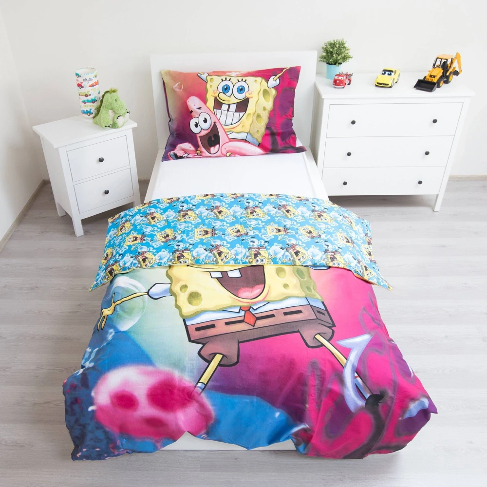 Povlečení Sponge Bob - Blue