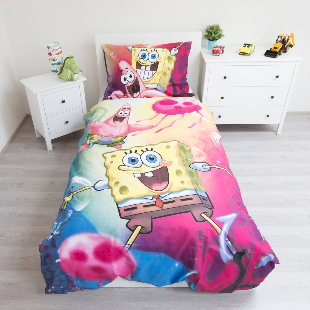 Povlečení Sponge Bob - Blue