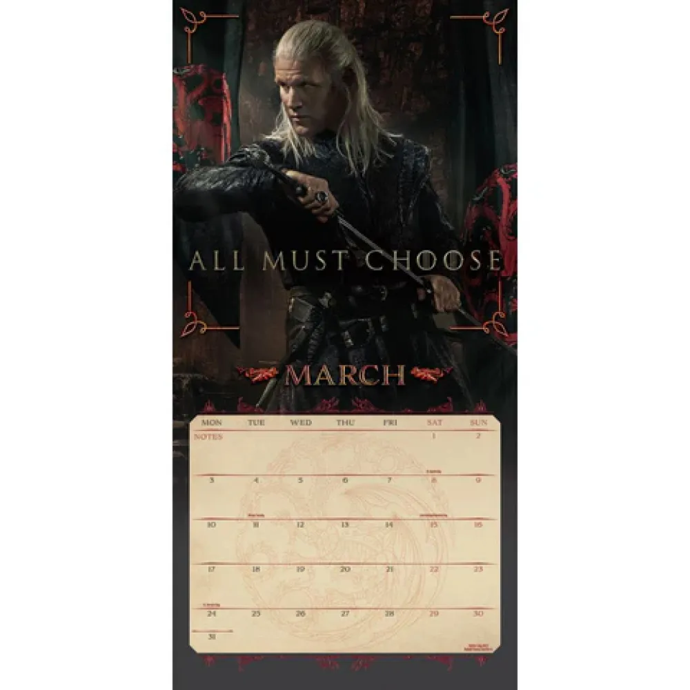 Notizkalender - House of the Dragon 2025