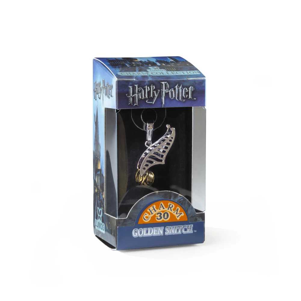 Harry Potter Pendant - Winged Golden Snitch Deluxe