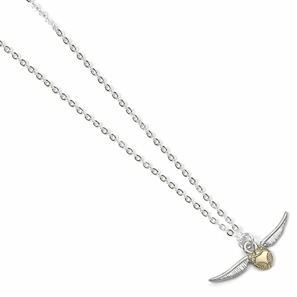 Harry Potter Necklace - Golden Snitch, with chain