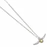 Harry Potter Necklace - Golden Snitch, with chain
