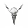 Small Raven Skull Pendant