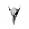 Small Raven Skull Pendant