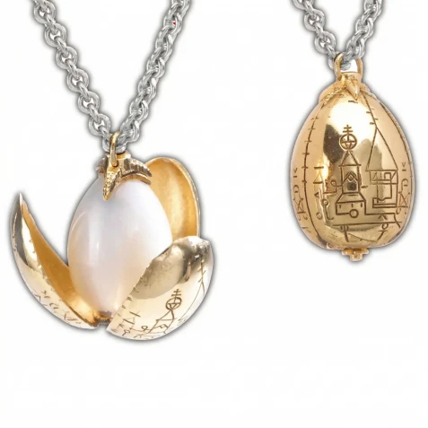 Triwizard Tournament Golden Egg Pendant