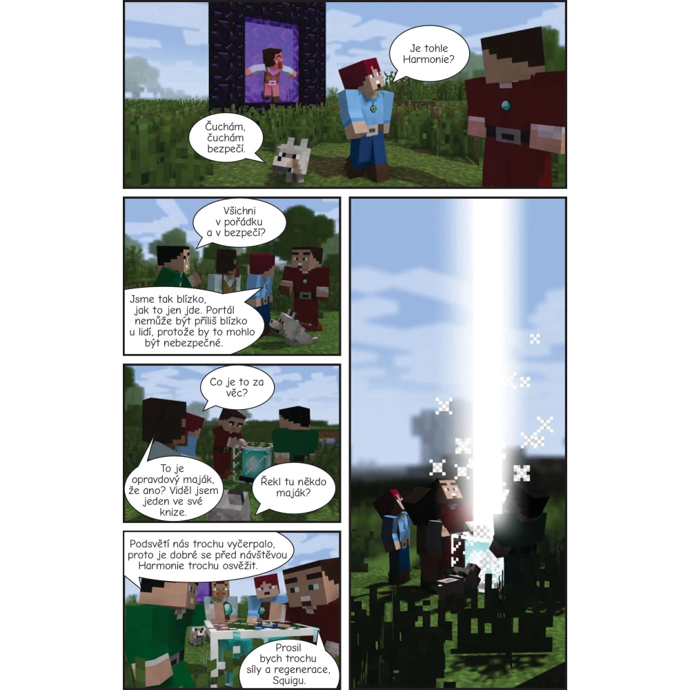Proroctví náhrdelníku: Neoficiální megakomiks ze světa Minecraftu 3