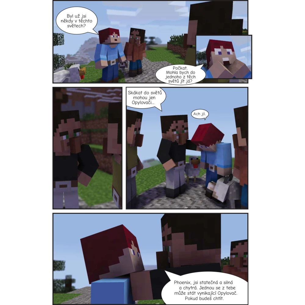 Proroctví náhrdelníku: Neoficiální megakomiks ze světa Minecraftu 3