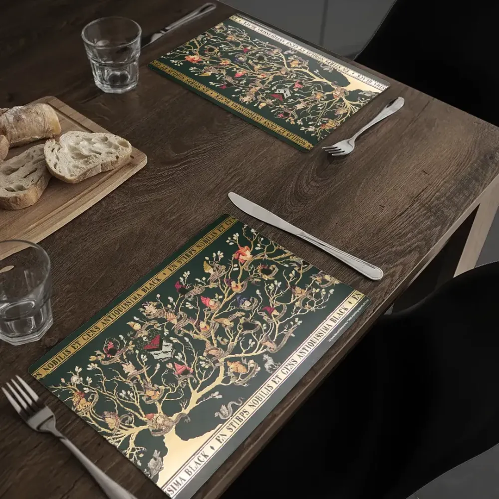 Harry Potter Placemats - House of Black (4 pcs)