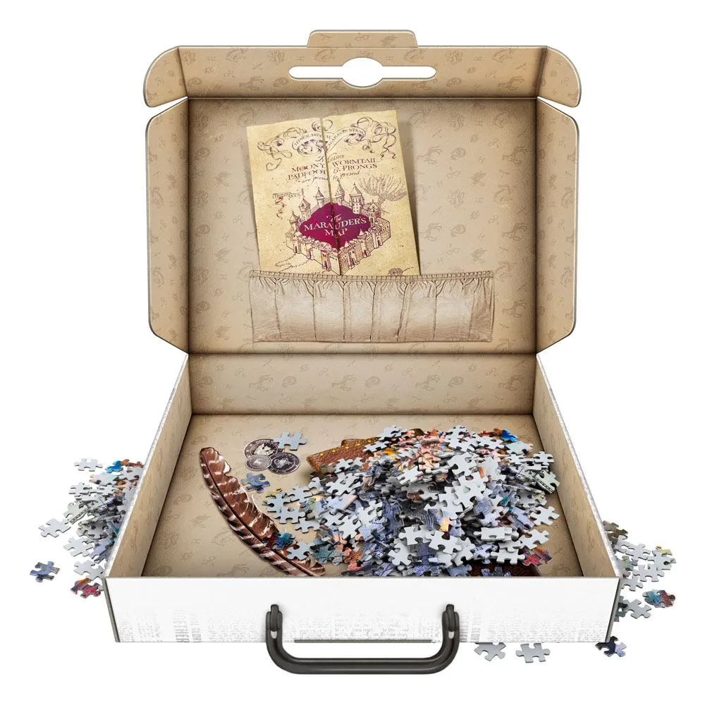 Puzzle Harry Potter v kufríku, 1000 dielikov - poškodený obal