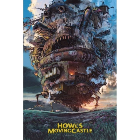 Puzzle Howl’s Moving Castle - Movie Poster, 1000 dílků