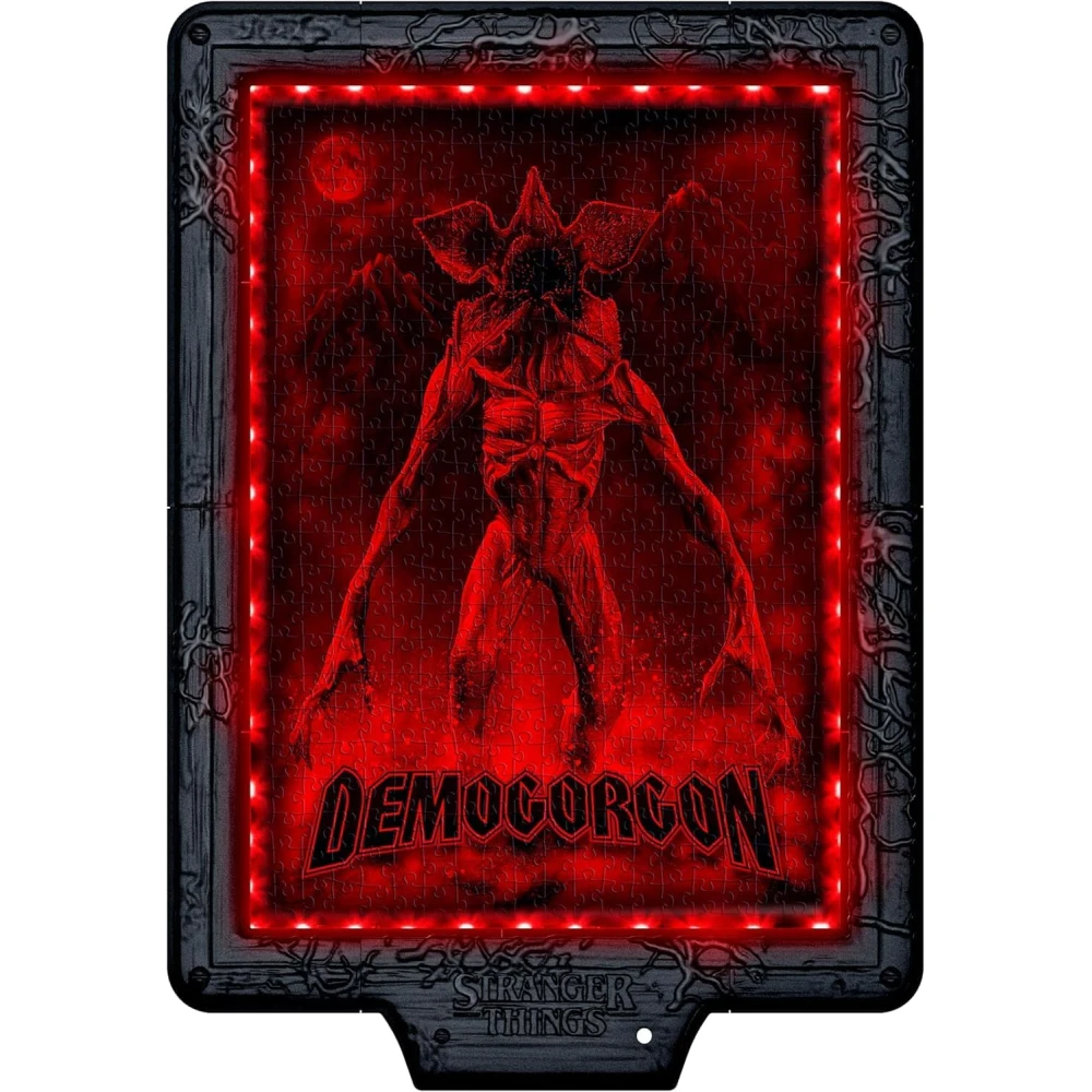 Puzzle Metamorphic Art Stranger Things - Demogorgon's Hunt