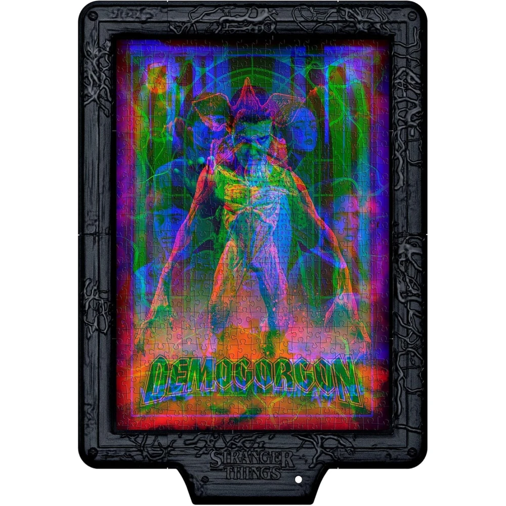 Puzzle Metamorphic Art Stranger Things - Demogorgon's Hunt