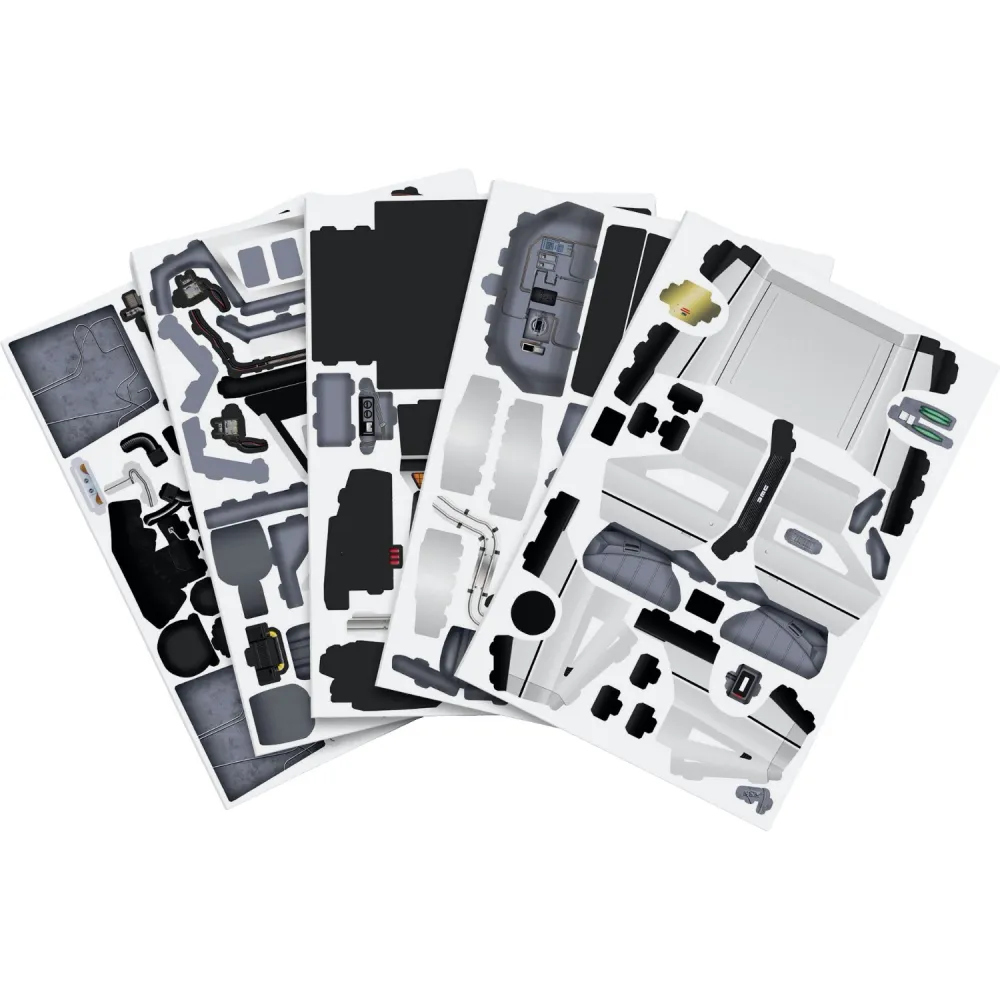 Back to the Future Puzzle - 3D DeLorean, 157 pieces