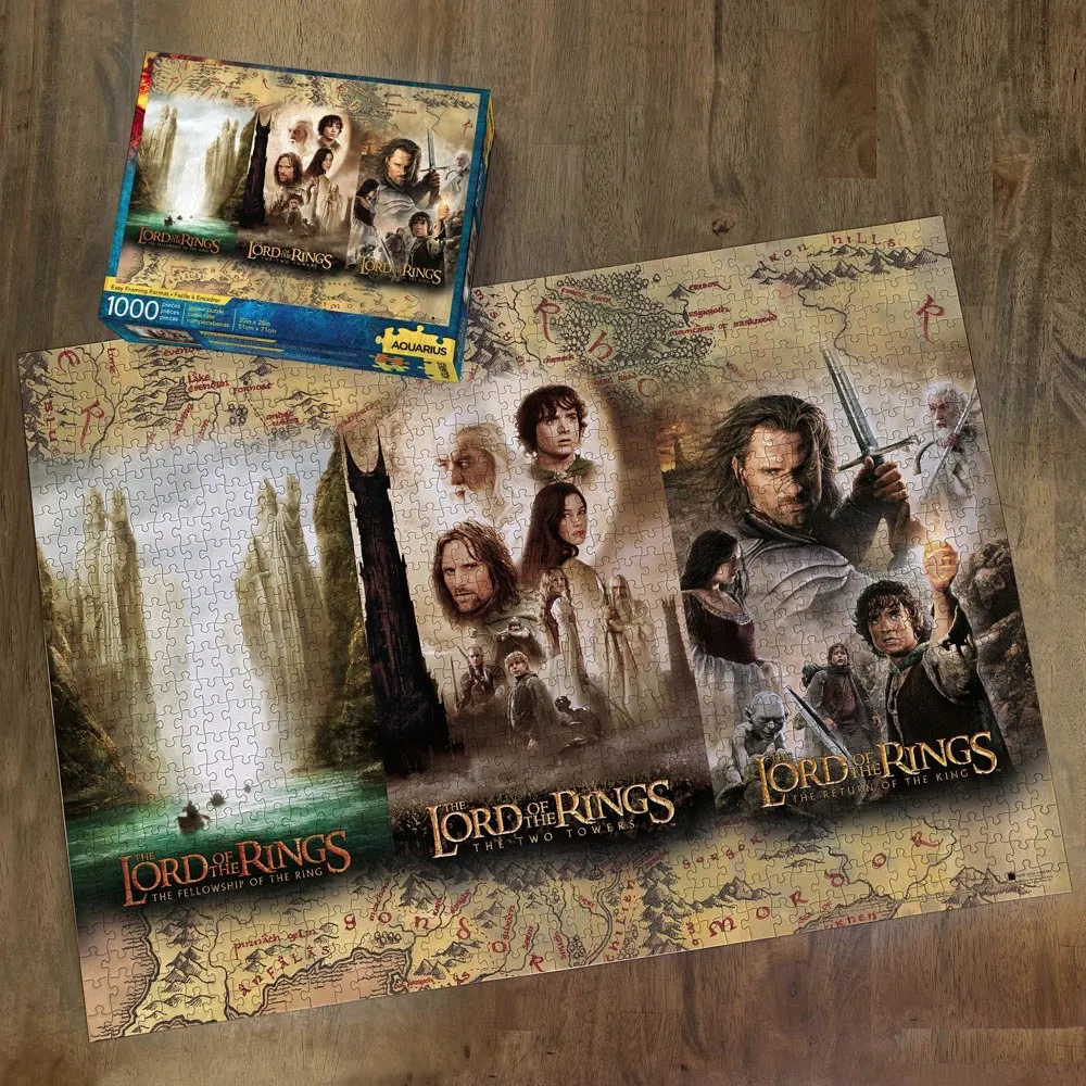 Der Herr der Ringe Puzzle - Filmposter, 1000 Teile