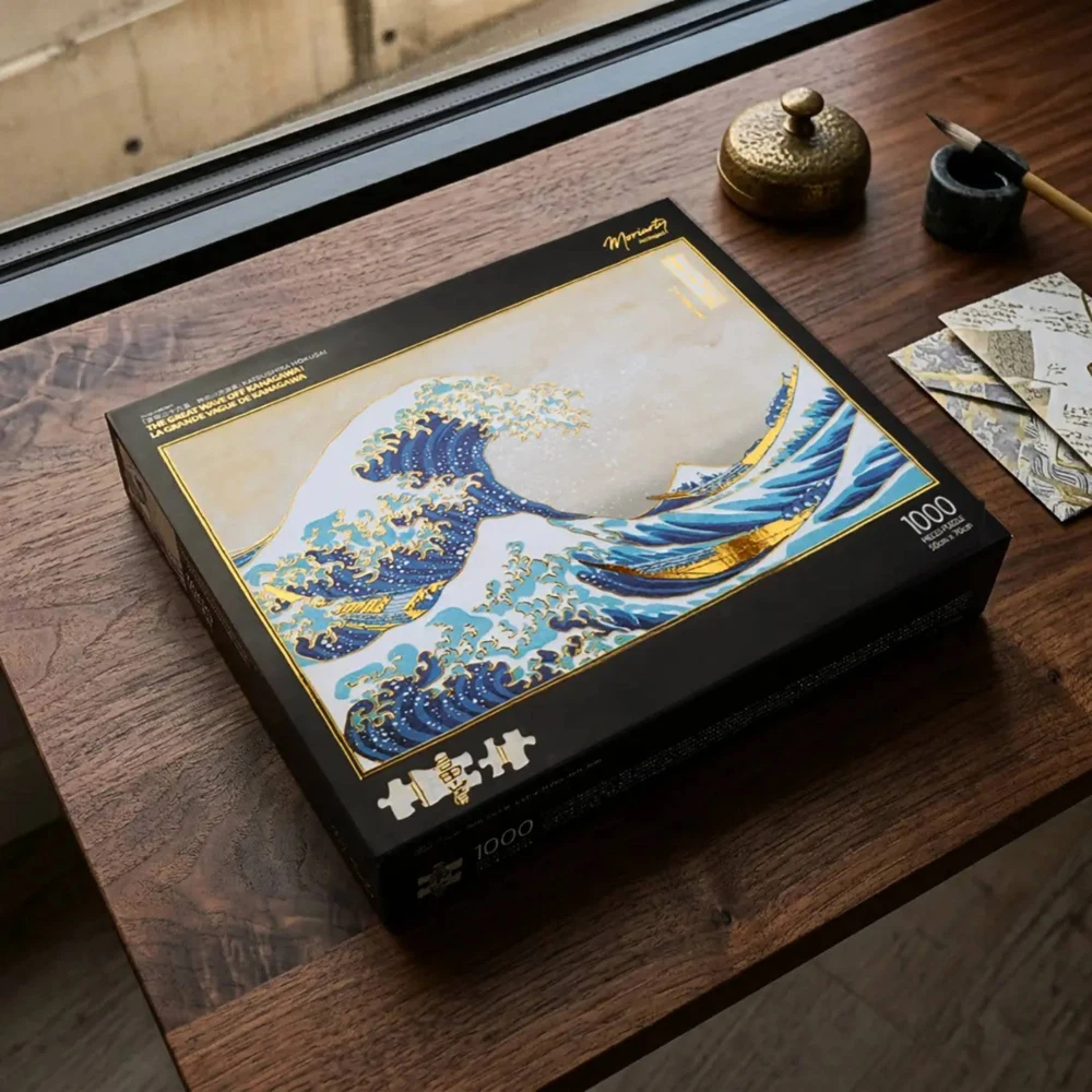 Puzzle The Great Wave off Kanagawa, 1000 dielikov