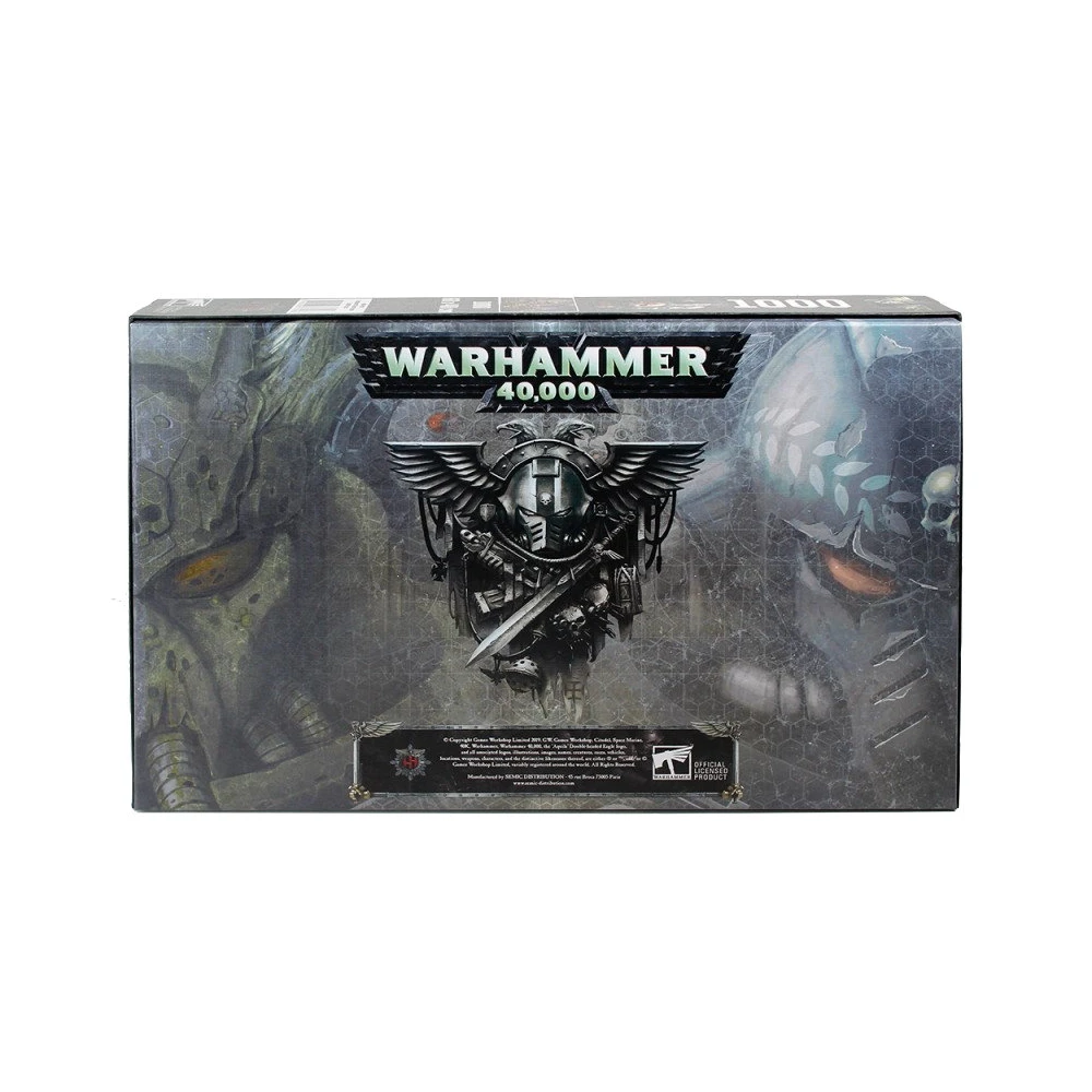 Puzzle Warhammer 40000: Gulliman vs Black Legion, 1000 Teile