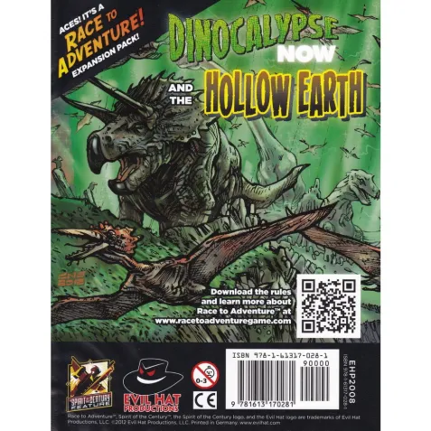 Race to Adventure: Dinocalypse Now and the Hollow Earth
