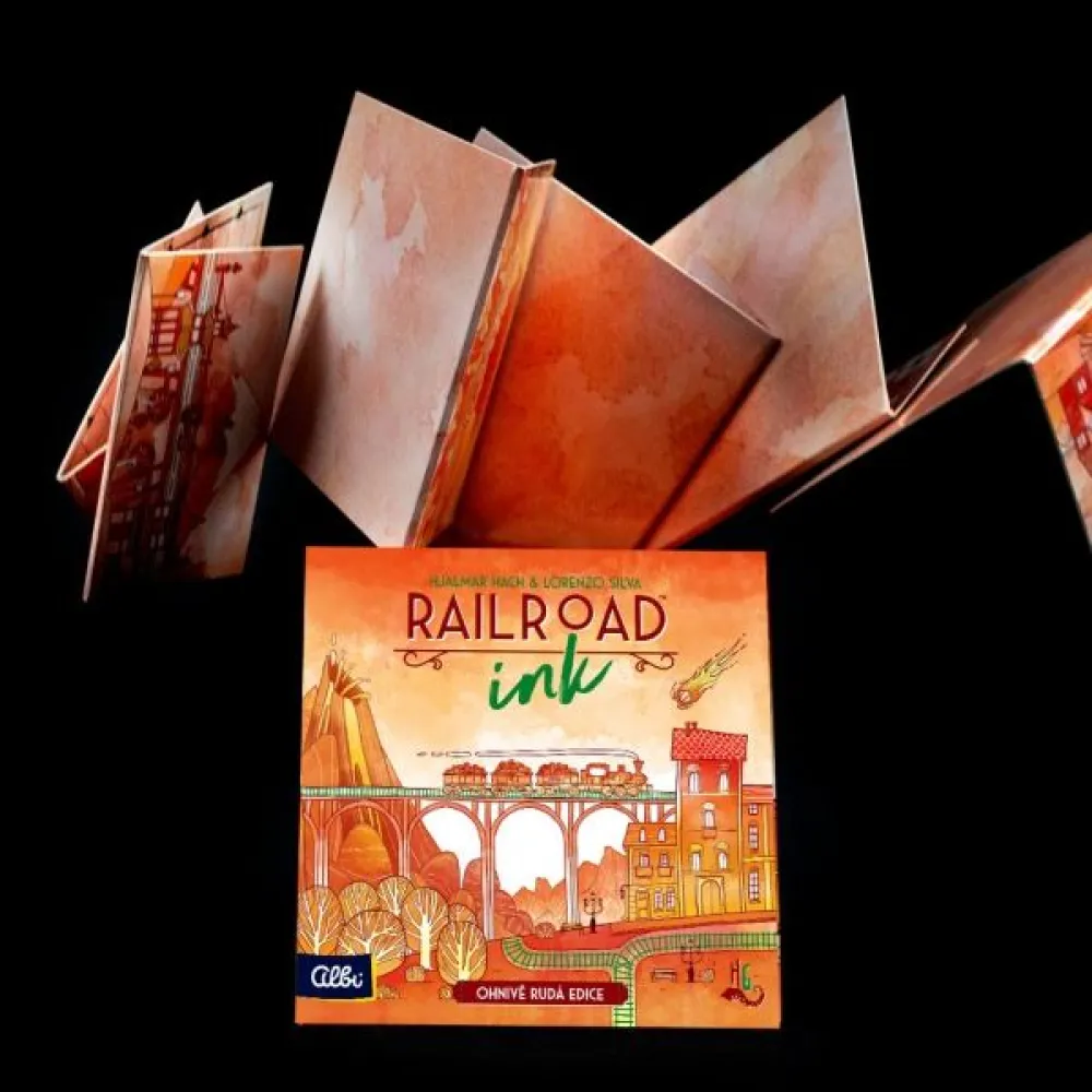 Railroad Ink - Rudá edice