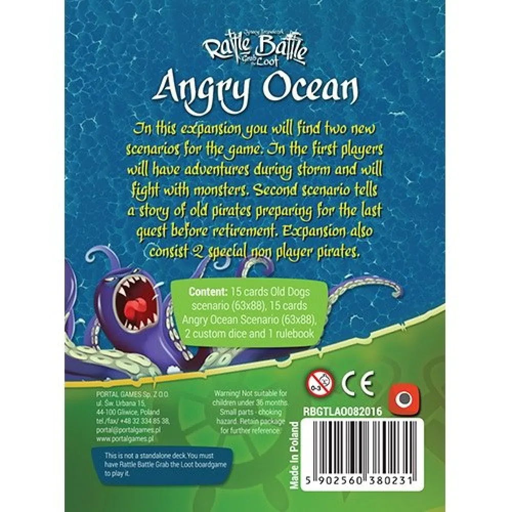 Rattle, Battle, Grab the Loot: Angry Ocean