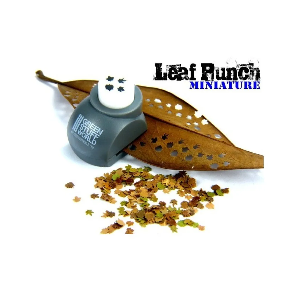 Miniature Leaf Punch, various types (small)