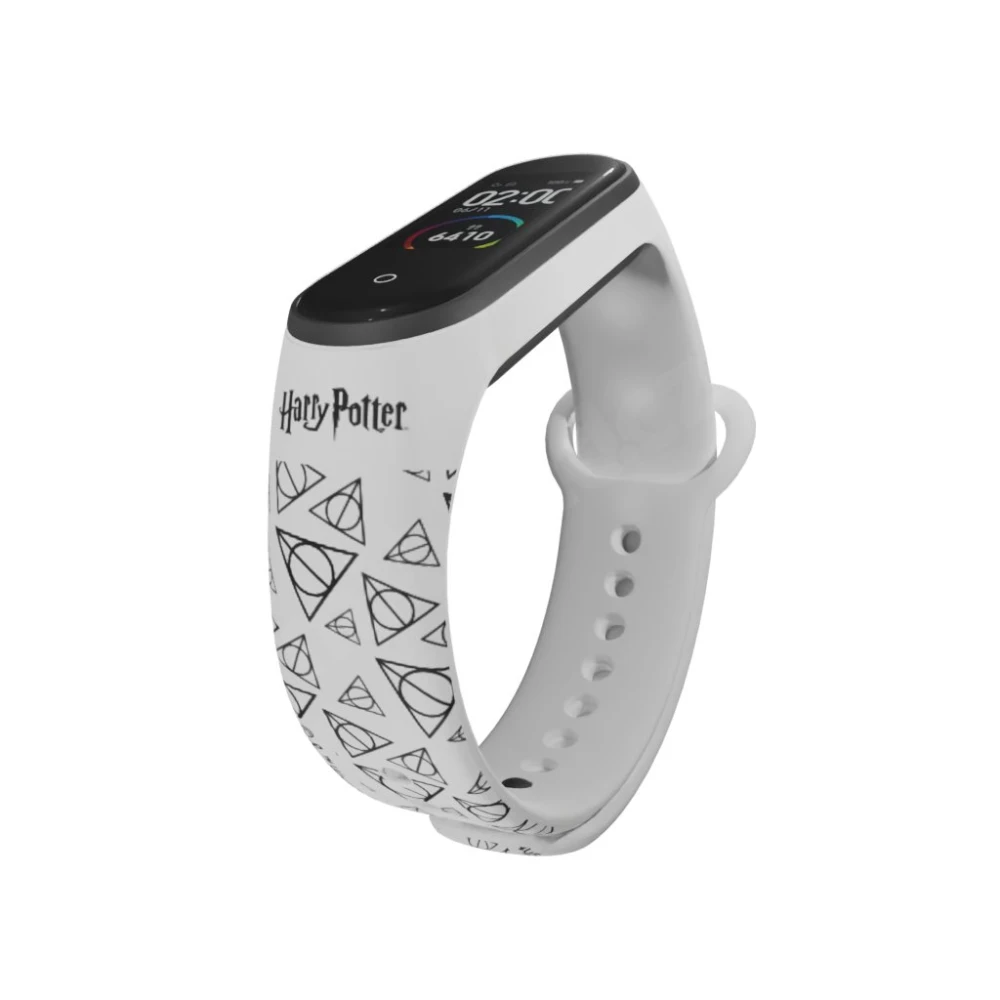 Remienok na Mi Band Harry Potter - Dary smrti (biely)