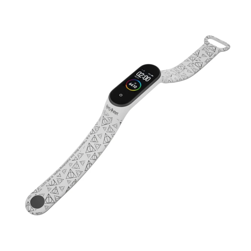 Remienok na Mi Band Harry Potter - Dary smrti (biely)