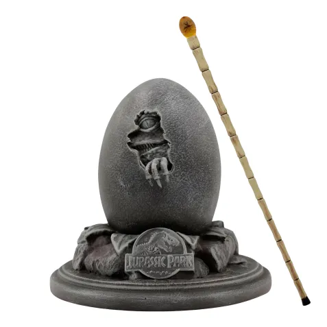 Jurassic Park 30th Anniversary Replica - John Hammond's Cane and Egg