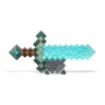 Minecraft Replik - Diamantschwert mit Ständer